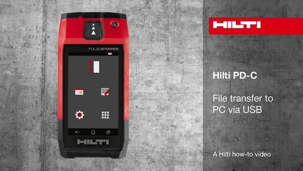 PD-C – File transfer to PC via USB