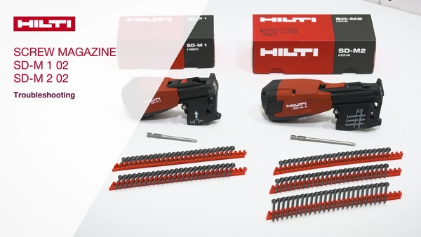 Felsökning av SD-M 1 02 och SD-M 2 02 skruvmagasin (EN), andra generationen