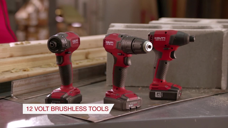 Introducing Hilti's SF 2H-A12, SID 2-A12, and SFD 2-A12