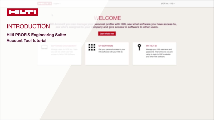 Tutorial video how to use Profis Engineering Suite accounting tool