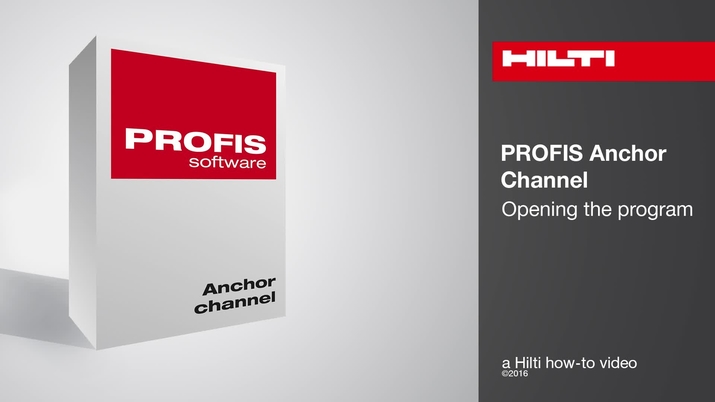 Hilti Profis Installation