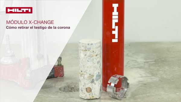 Vídeo tutorial de instrucciones: cómo retirar fácilmente una corona atascada de la broca corona con un módulo X-Change, español