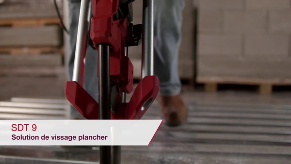 Vidéo produit présentant SDT 9 de Hilti en français. 