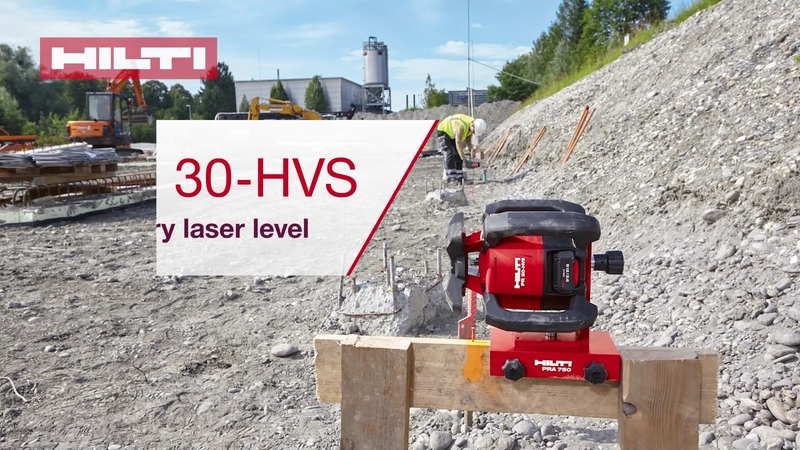 Niveau laser rotatif extérieur PR 30-HVS A12 - Lasers rotatifs - Hilti  Canada