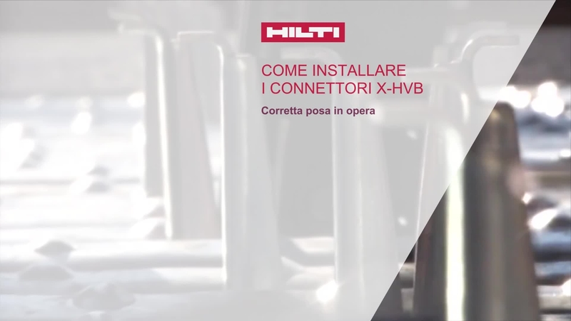 Come installare il sistema X-HVB con l'attrezzo semi-automatico di fissaggio diretto DX 76