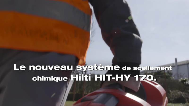 HiT HY 170 – Injektionsmörtelsystem.
