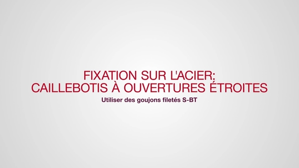 Informationen zur Ausführung schmaler Gitter mit dem S-BT.