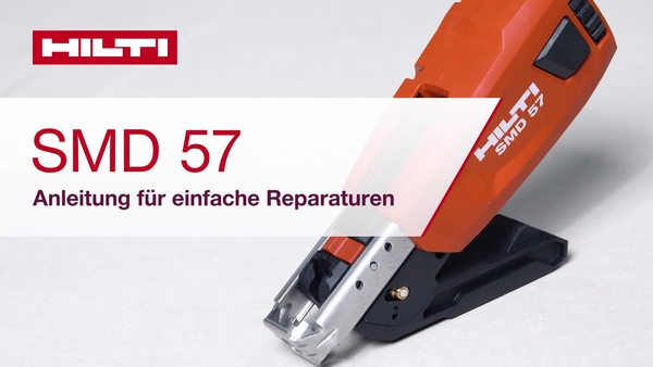 Wie grundlegende Reparaturen mit dem neuen SMD 57 Schraubenmagazin mit automatischer Zuführung funktionieren.