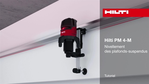 PM 4-M – Nivellieren von hängenden Decken.