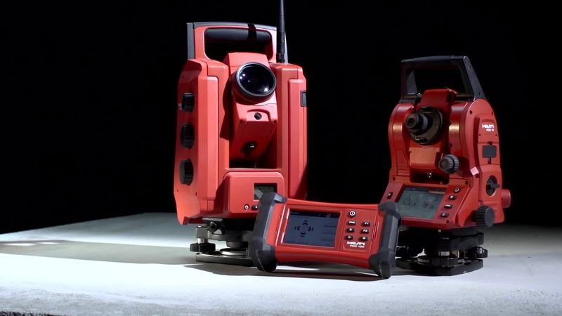 Robotic and mechanical total stations