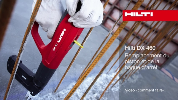 DX 460 - Vervanging plunjer.