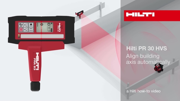 PR30-HVS - Tengely automatikus igazítása.