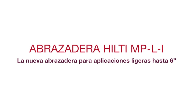 MP-L-I: presentación del producto con explicación del VP y la aplicación