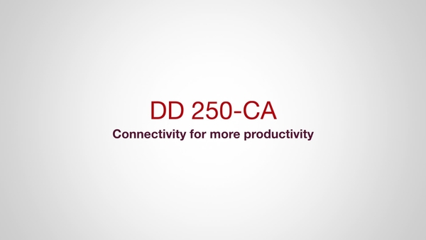 Meet the DD 250-CA Heavy-duty diamond drilling system with autofeed unit