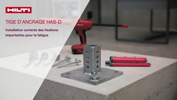Anleitungsvideo für die Montage von HAS-D Ankerstangen