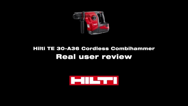 Hilti TE 30-A36 cordless combihammer – Do the demo