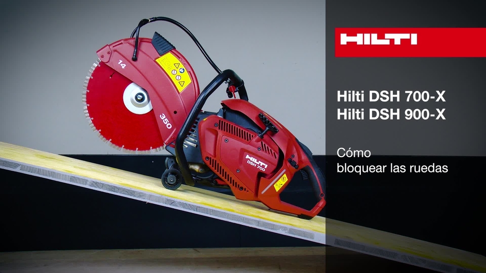 DSH 700-X, DSH 900-X: freno de rueda.