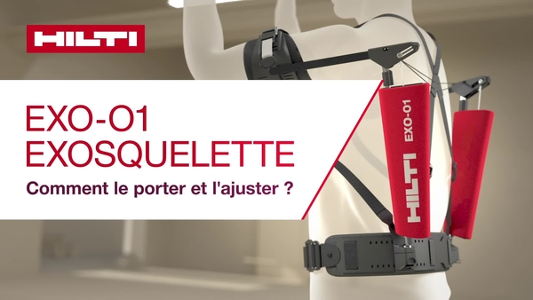 Comment ajuster et porter l’exosquelette.