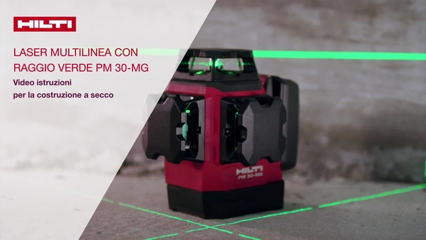 So funktioniert der PM 30 – Video über die verschiedenen Anwendungsmöglichkeiten auf der Baustelle. 