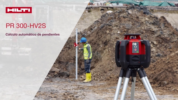Tutorial sobre la alineación automática de dobles pendientes con PR 300-HV2S.