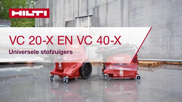 Ontdek onze nieuwe generatie stofzuigers, de VC 20-X, VC 40-X en VC 150-X.