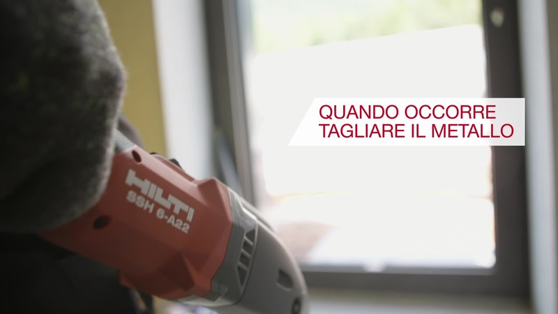 Video che mostra la proposta di valore della nuova rifilatrice Hilti.