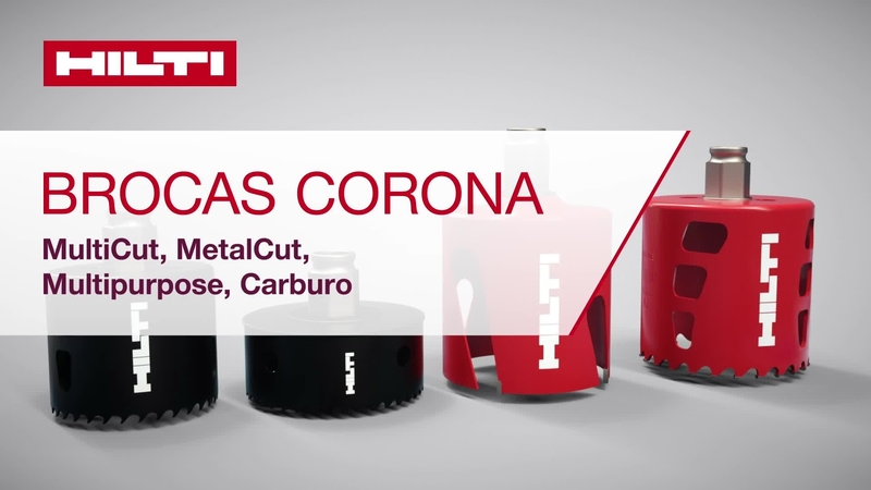 Broca corona bimetálica MultiCut - Brocas para metal y madera - Hilti Chile