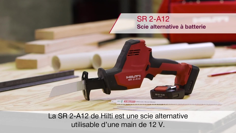 Product video of SR 2-A12 in French