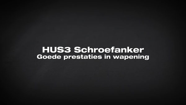 HUS3 schroefanker. Prestaties in betonijzer.