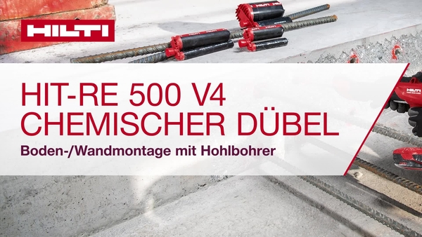 Erfahren Sie, wie die Montage mit dem RE500 V4 mit HDB funktioniert