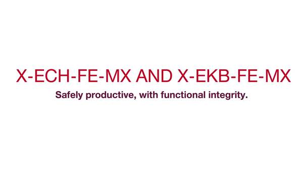 X-ECH-FE-MX and X-EKB-FE-MX – Safely productive with functional integrity (With subtitles)  (CIS, cable integrated system, cable integrity system, BX 3)