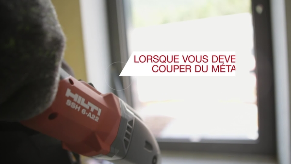 Vidéo présentant la proposition de valeur de la nouvelle cisaille Hilti.