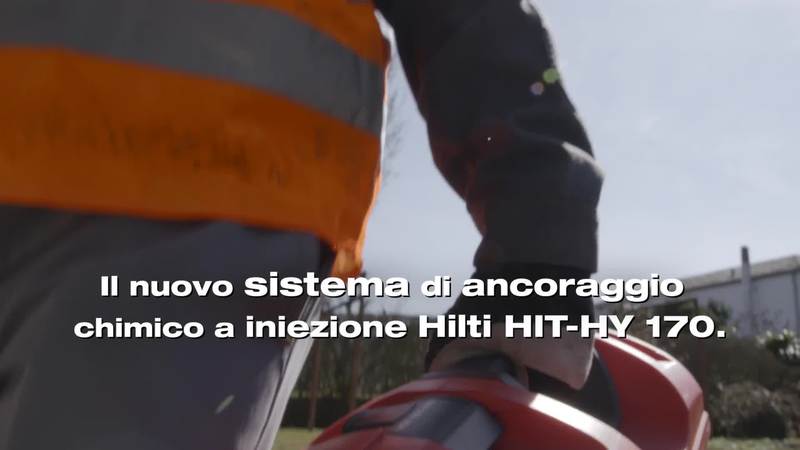 HiT HY 170 – Injektionsmörtelsystem.