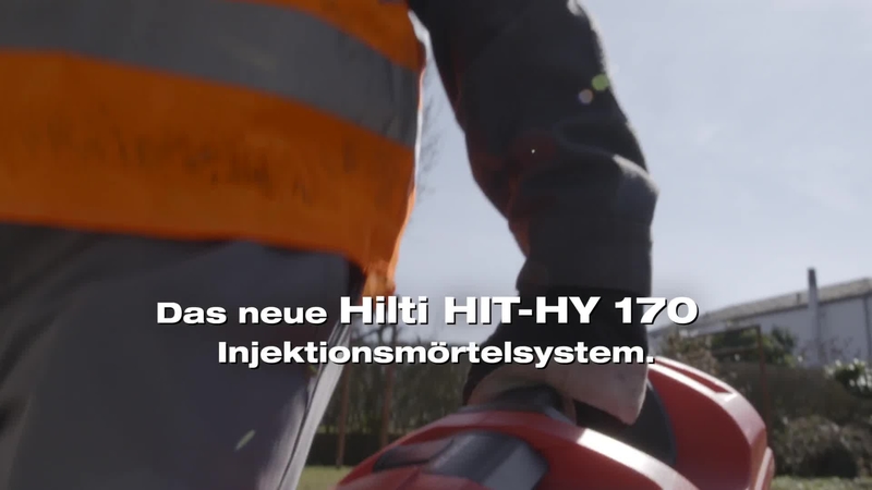 HiT HY 170 – Injektionsmörtelsystem.