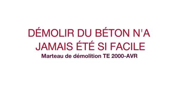 Témoignage TE 2000: écoutez ce que les clients pensent de notre dernière innovation, le TE 2000-AVR. 