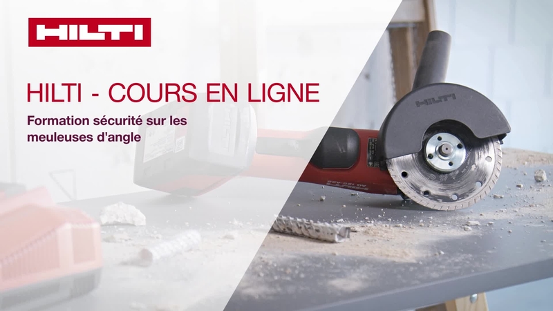 Learn about the new E-Learning training on angle grinder safety.