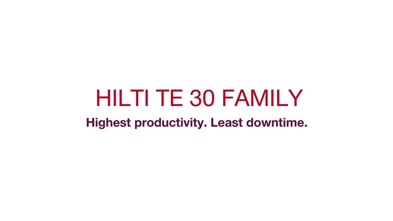 TE 30 Rotary hammer SDS Plus Corded Rotary Hammers Hilti India