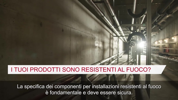 Video promozionale sul pulsante MQN-B per l'applicazione antincendio con selettore di supporto MEP