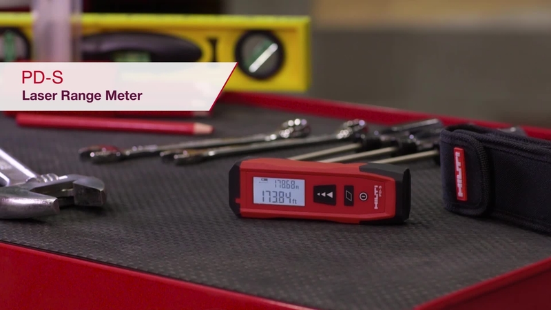Product video of PD-S laser range meter in English