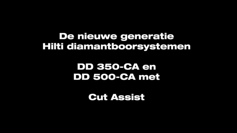 DD 350-CA. De ontkernmachine met cut assist.