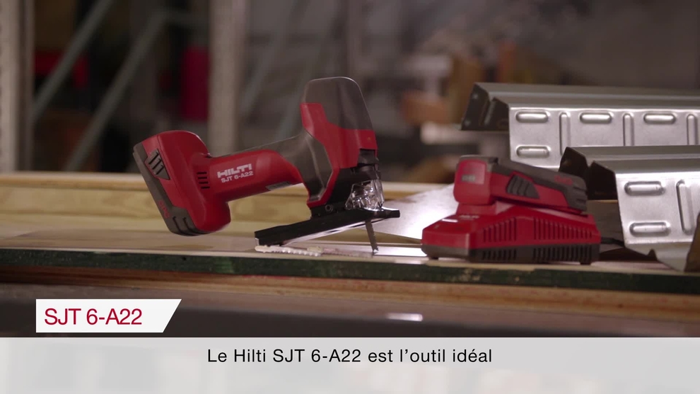 Introducing Hilti's SJT 6-A22 cordless jig saw