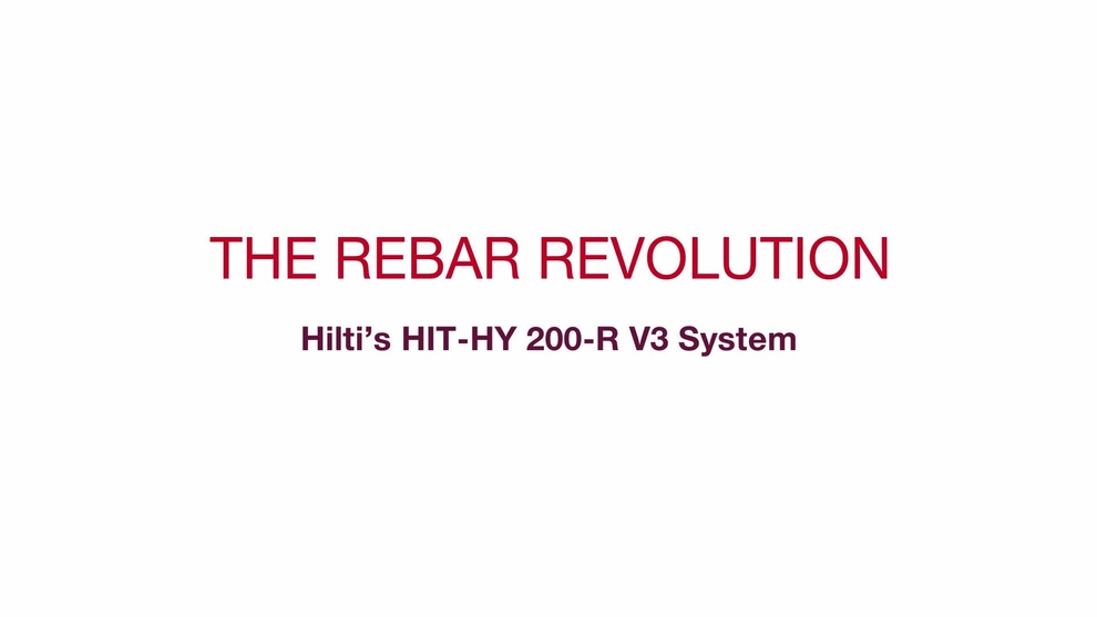 เรียนรู้ประโยชน์ของการหมุนเหล็กเส้นด้วยปูนแบบใหม่ HY 200-R V3 HY 200 R V3: การเริ่มต้นการหมุนเหล็กเส้น ผู้รับเหมาะกลุ่มเป้าหมาย