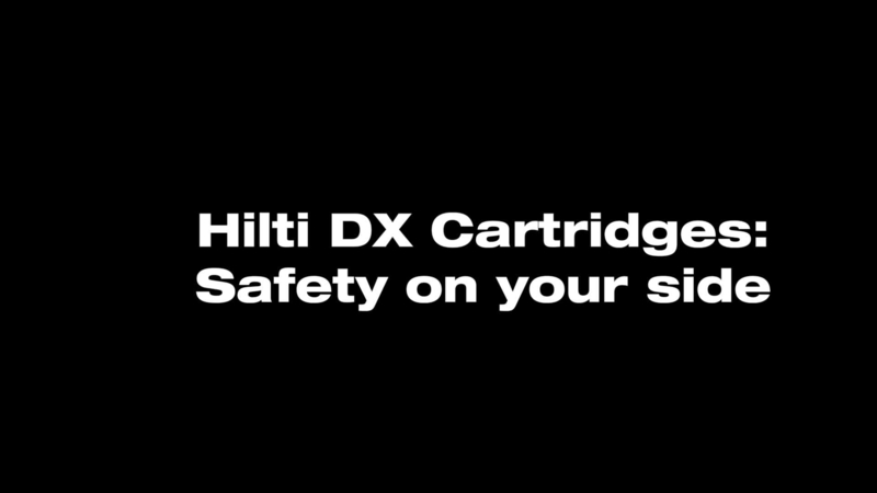 DX cartridges - Safety on your side.
