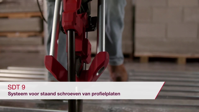 Productvideo voor Hilti SDT 9 (Nederlands).