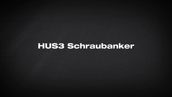 HUS3 Schraubanker. Justierbar ohne Lastabfall.