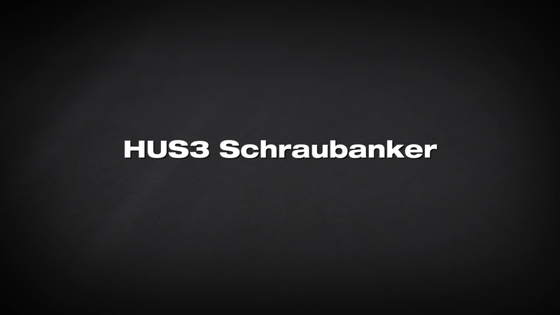 HUS3 Schraubanker. Justierbar ohne Lastabfall.