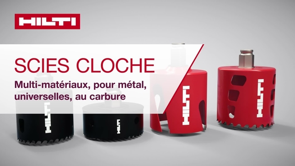 Présentation de la nouvelle gamme de scies cloches Hilti