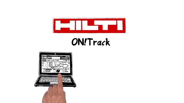 ON!Track – Hilti Lösung zum Verwalten von Betriebsmitteln.