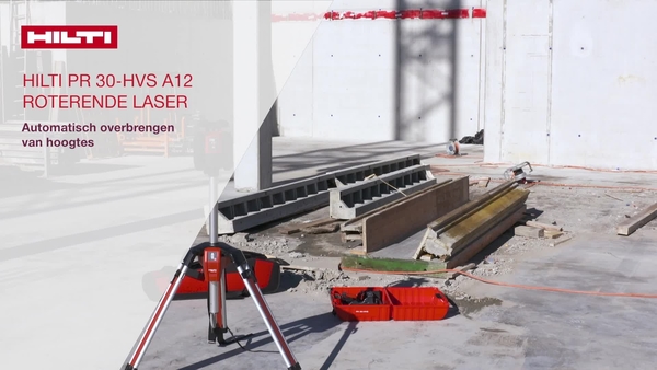 PR 30-HVS A12 - Automatisch overbrengen van hoogten.