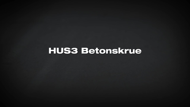 HUS3 skrueanker. Løsningen for leverandører.